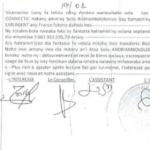 RANARISON Tsilavo affirme à la police qu’il ne connait EMERGENT NETWORK qu’en septembre 2012 2